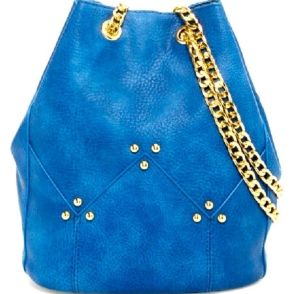 Beautiful Blue Pouch Bag